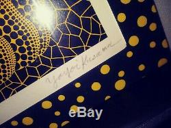 YAYOI KUSAMA'Pumpkin' 2005 SIGNED Limited Edition Silkscreen Print #374/380