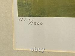 Yankee Legend Joe DiMaggio Autographed & Numbered Limited Edition Print