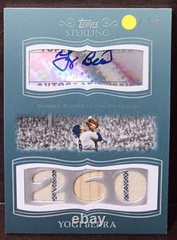 Yogi Berra Limited Edition Autographed Card 1 of 10 Yankees MLB Collectible
