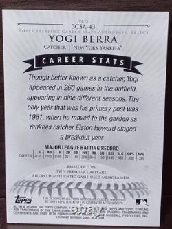 Yogi Berra Limited Edition Autographed Card 1 of 10 Yankees MLB Collectible