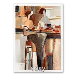 Yuri Tremler, Ladies' Lunch Limited Edition Serigraph, Hand Signed with Letter
