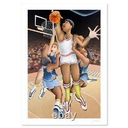 Yuval Mahler Basketball Limited Edition Serigraph Hand Signed, LOA