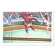 Yuval Mahler, Gymnast Limited Edition Serigraph, Numbered and Hand Signed with