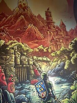 Zelda Awake The Dreamer Art Print Poster Dan Mumford Signed AP Mondo Link