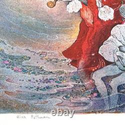 Zina Roitman, Limited Edition Serigraph, Hand Signed and Numbered, Letter of Aut