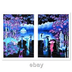 Zina Roitman, Rainy Night Limited Edition Serigraph, Hand Signed and Numbered