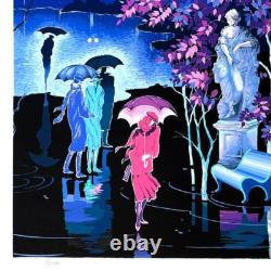 Zina Roitman, Rainy Night Limited Edition Serigraph, Hand Signed and Numbered